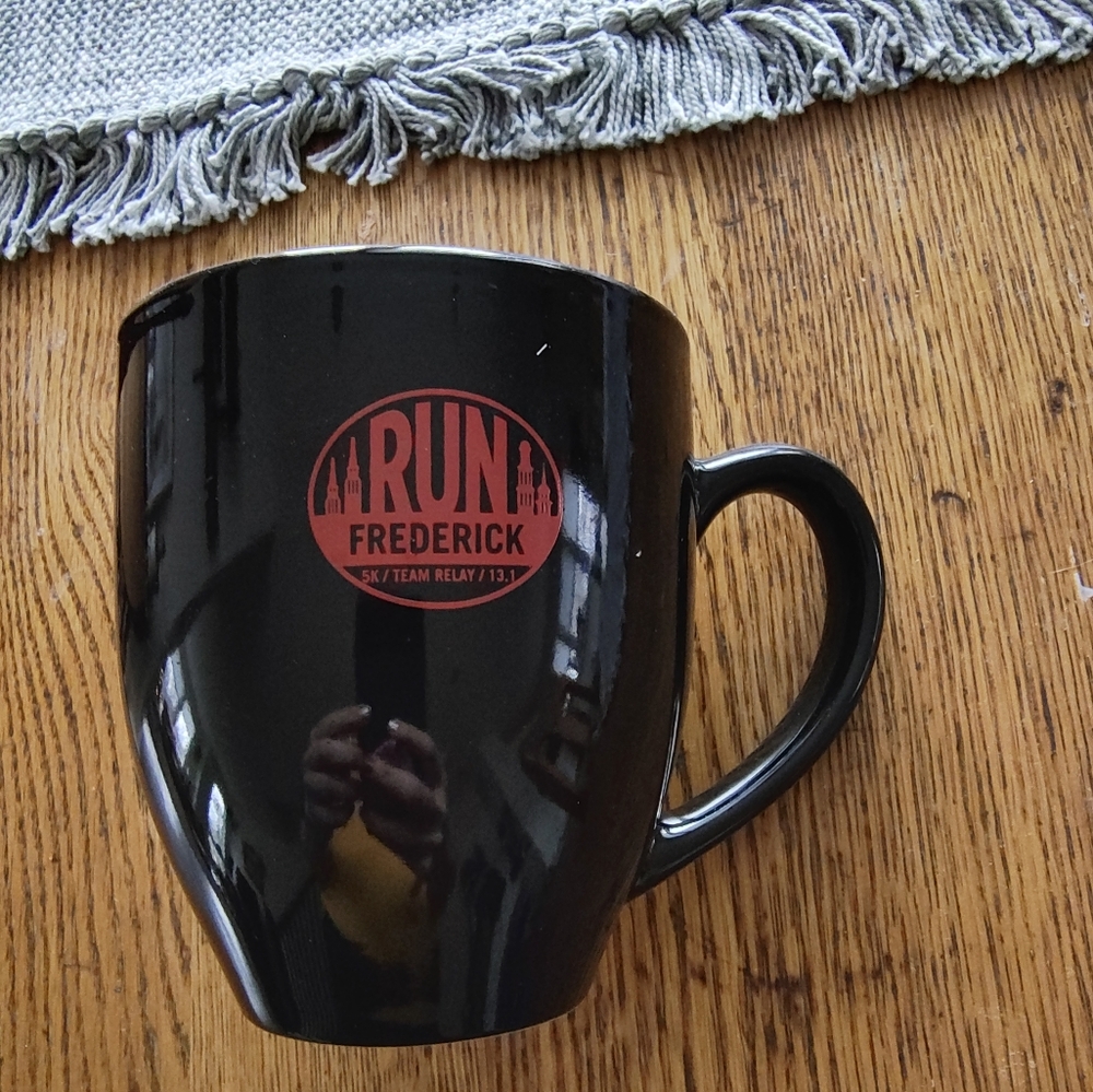 Frederick run fest half marathon official mug